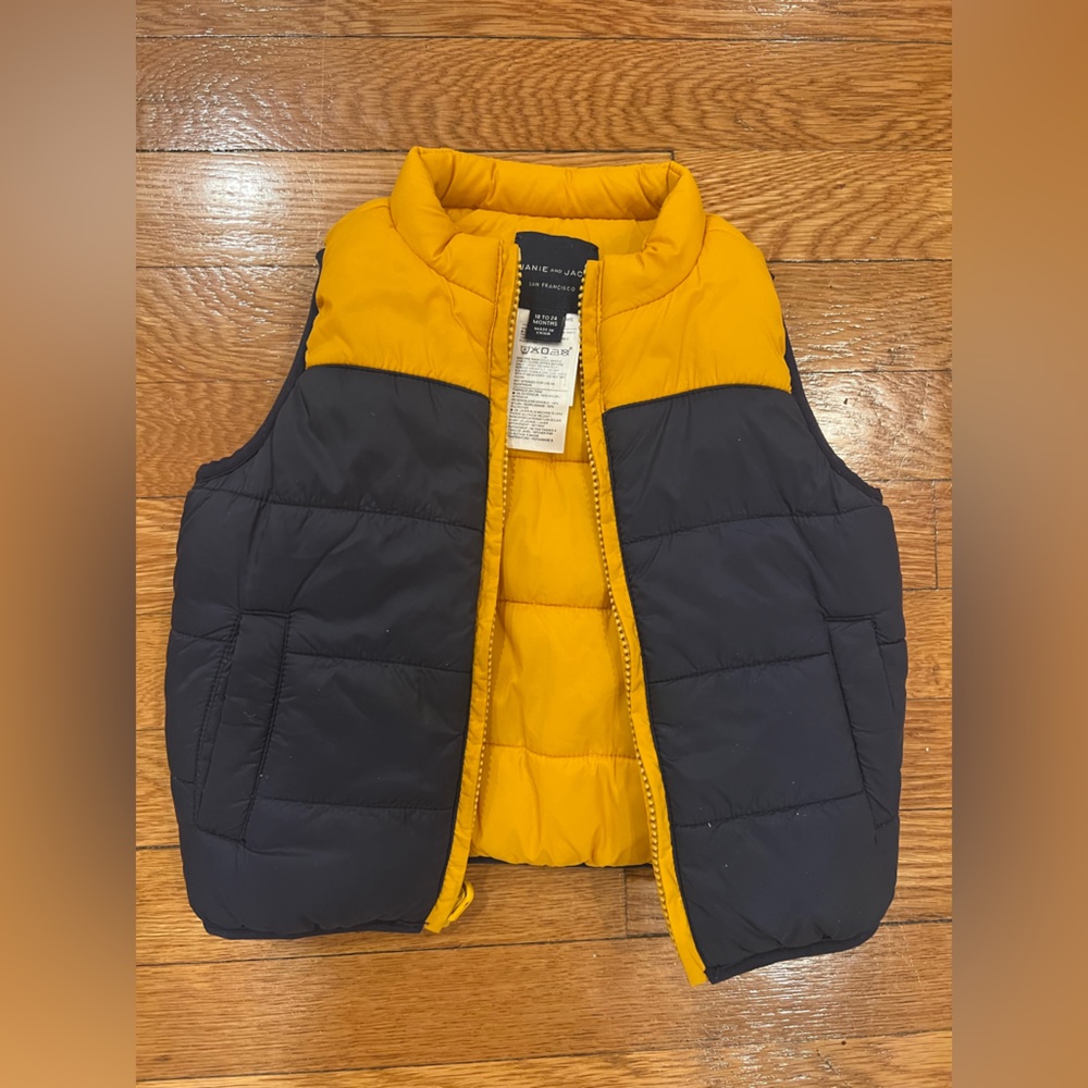 Janie and Jack Vest 18-24 months